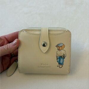 NWT Polo Ralph Lauren Wallet with Classic Bear 🐻